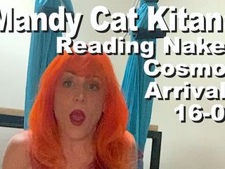 Cosmos naked readers: Mandy Cat Kitana читает обнаженной космос прибытия PXPC1162