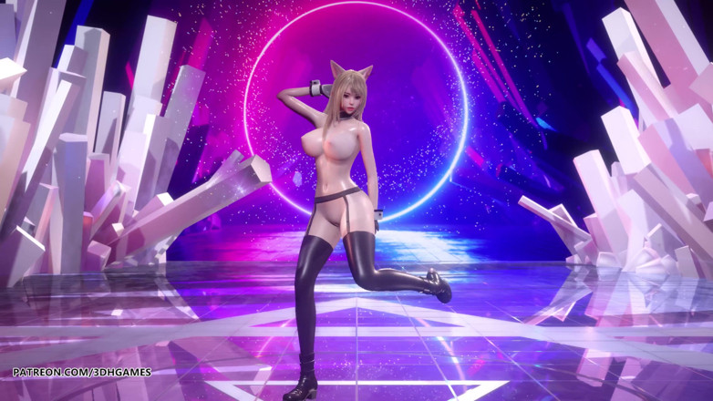 3D-Hentai Games: [MMD] (G)I-DLE - Tomboy hot nude dance Ahri Akali Evelynn Kaisa League...