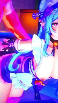 Genshin Impact - Mizuki Naughty Ntr Escenas de sexo - animaciones hentai 3d