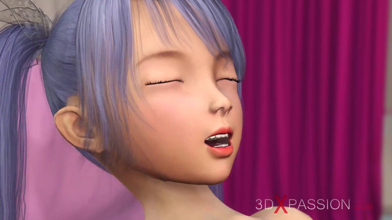 3dxpassion: 18 year old japanese college girl gets fucked by black...