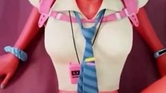 Fat Ass Mai Carried Fuck, Bald Pussy Nemia Fuck, Haruka Sucks on Mask Dildo While Fucked From Behind