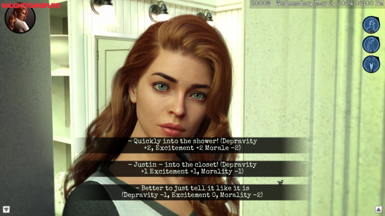 Naughty gameplays: Granice moralności (część 02) - autor: Novel-games