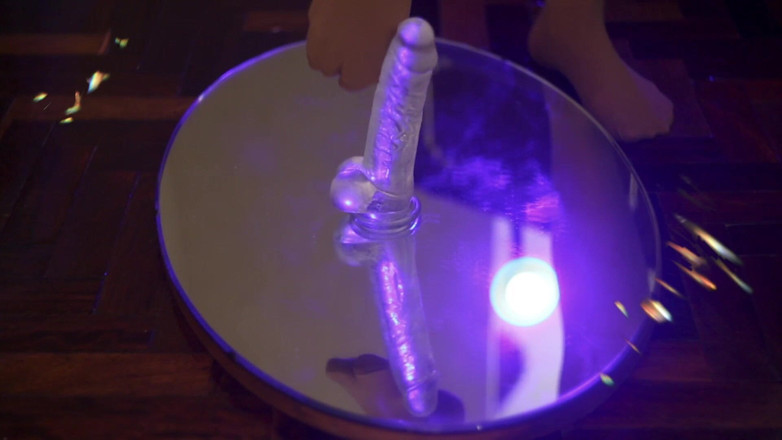 Hairypussyangel: Dominatrix pajea tu polla y bolas, masturbálas, trabajando con el...