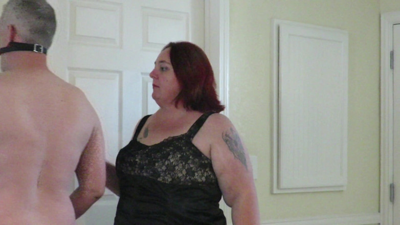 BBW nurse Vicki adventures with friends: Herrin jen verstopft ihren geknebelten mann teil 1