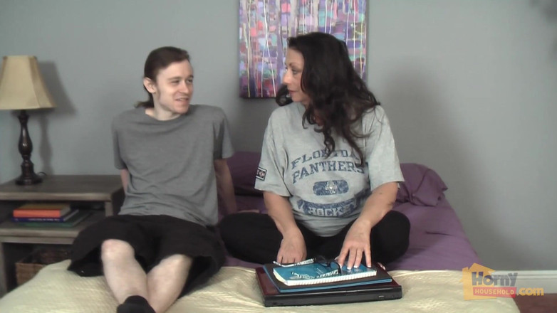 Horny Household: Hotel Room Seduction by My Horny Stepmom