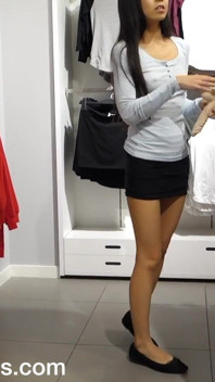 Clothes store fuck, anal, & squirt!