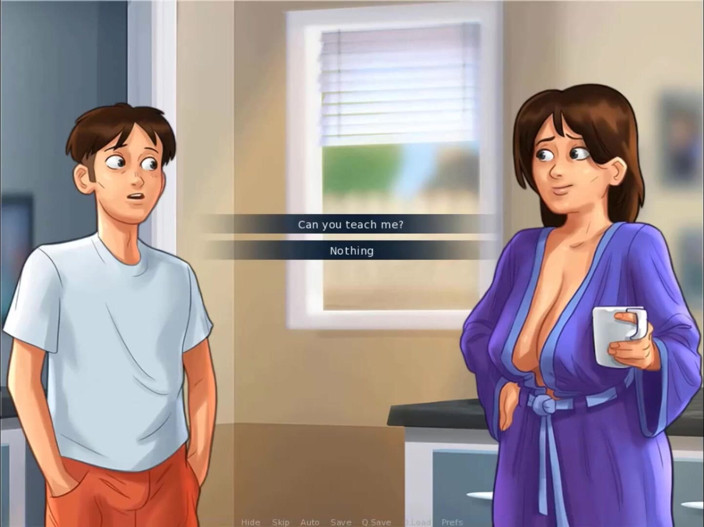 Cartoon Play: Summertime saga part 63 - lust for step sister