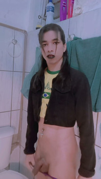 She Is a Slut in Panties Cock Delight Carla Woman Transvestite