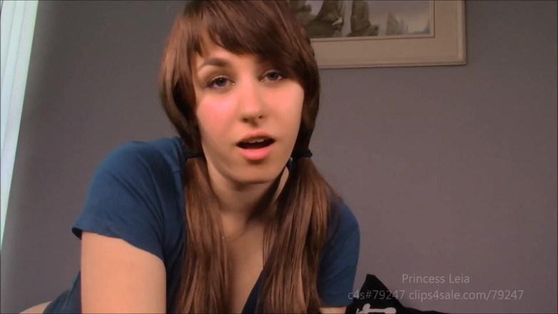 Princess Leia: Pump your stepsister's mouth full