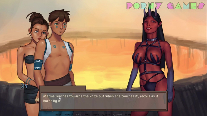 Porny Games: Pajer i himlen - naken på djungeln