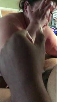 Sucking Big Daddys Black Dick