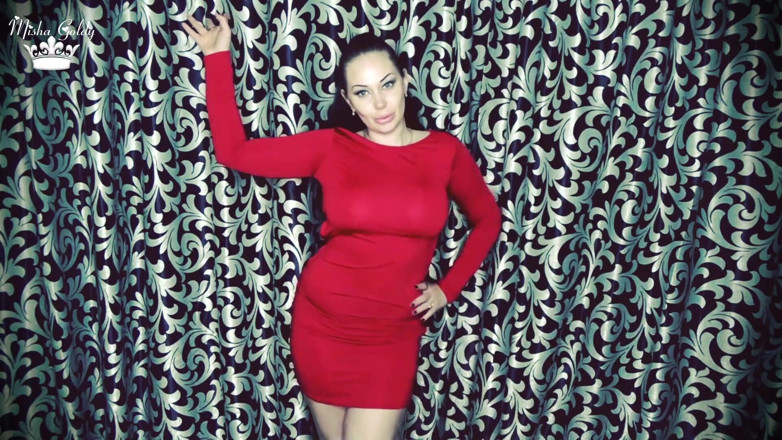 Goddess Misha Goldy: ¡Debes dar por mi tiempo y por permiso de correrte...