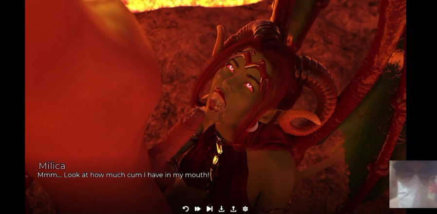 Dark Sam: Evil Succubus Me Ata Y Me Chupa Mientras Mi Novia...