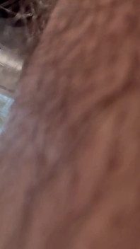 Cumshot in Front of Open Door