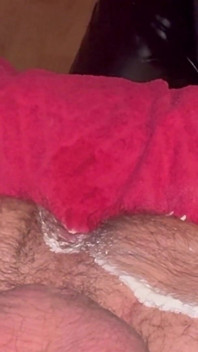 Rimming POV with Whipped Cream in Latex (custom Video)
