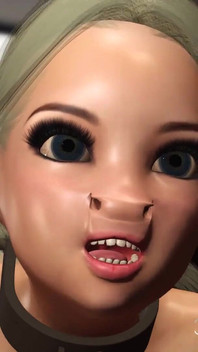 Сексуальна дівчина в наручниках з багатьма цицьками і вименем займається анальним трахом