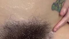Microbikini Oily Hairy Footjob