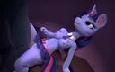Velvixian 3 Furry: My Little Pony - Twilight Sparkle (bez zvuku) (chlupatý sex)