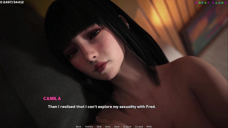 Porny Games: Shadows of Desire by Shamandev - Cheating Girlfriend Loves Bbc44