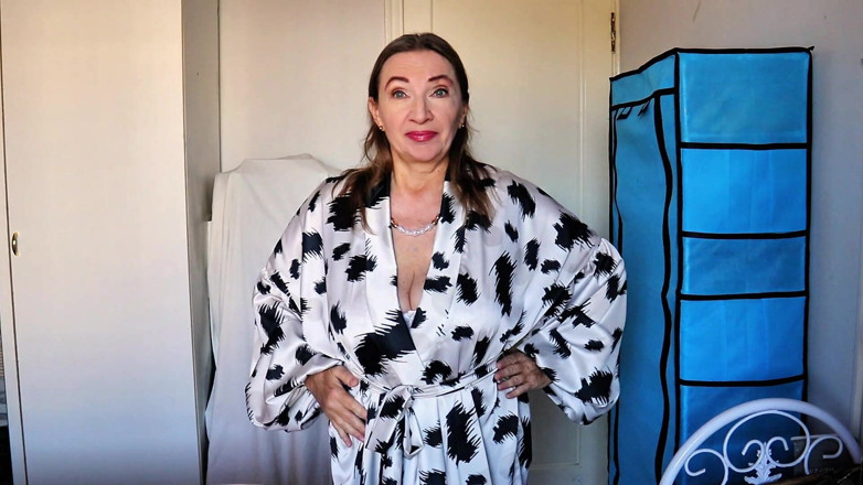 MariaOld: Stepmom Walks in, Finds Her Bra, and Lets Me Discover...