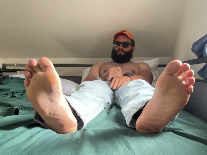 mascbeef95: Musky Working Man Foot Soles