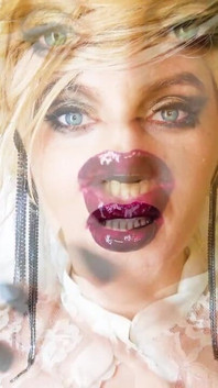 Wet Lipstick Kisses