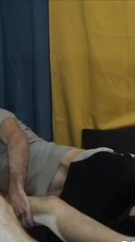 Slut Creampied by His Friend Big Dick