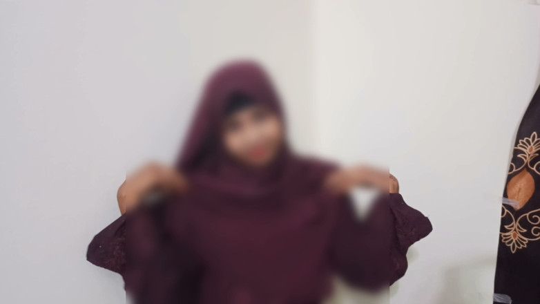 Bd fuking: Desi tik toker moslima Hijab stief tante neuken strakke kut...