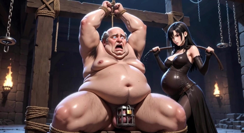 Anime Hentai: 贞操奴隶被狠狠地鞭打 - 完全统治和痛苦