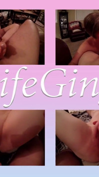 Sucking and Stroking Cock Cum on Feet