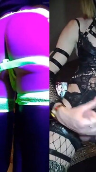 Hot Tranny with Huge Cock