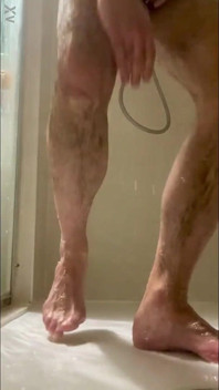 Prostate Vibrator in the Shower