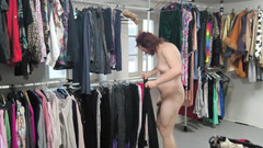 JanineLang: Nackt Wäsche Aufhängen