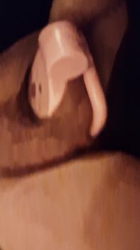 Wet Tiny Clitty Locked in Chasity Cage