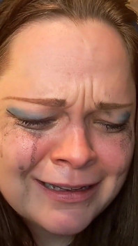 Gros plan, sodomie et maquillage ruiné