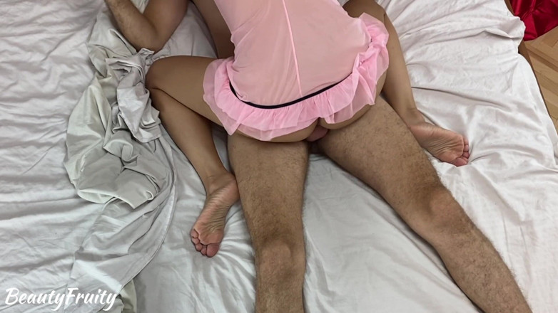 BeautyFruity: La fantastica sorellastra mi ha svegliato e mi ha fatto...