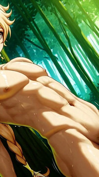 Genshin impact yaoi - aether seksi fotoğraflar koleksiyonu