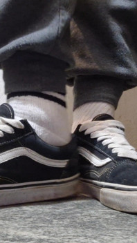 My Vans Skate Shoes and White Socks a Compilation of Videos Where I Play with Them.