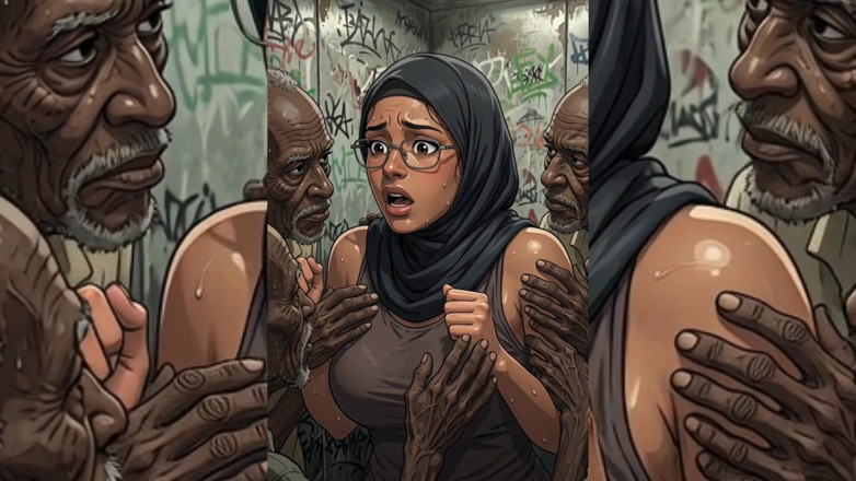 Heaven Gamez: Hijabi Muslim Babes Degraded &amp; Gangbanged by Ugly Bastards in Tight...