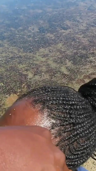 Beach Blowjob From Teen