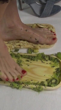 I Trample the Fruit with My Feet. Lick My Legs