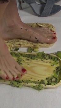 I Trample the Fruit with My Feet. Lick My Legs