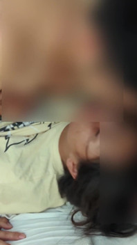 I Fuck with Husband Friend Missionary Sex Deep in My Pussy
