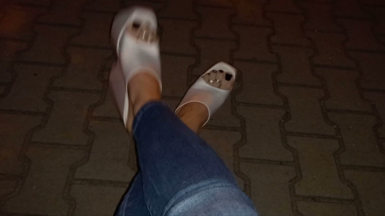 Heelex: Platform Wedges 7inch - fetish sepatu