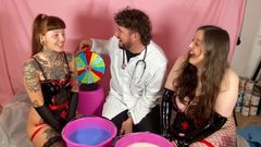 Yourfavecumslut: Human Anatomy Sploshing and Gunge Spin the Wheel!