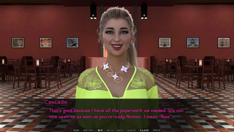 Dirty GamesXxX: Reclusive Bay: sexy girls in the restaurant ep. 3