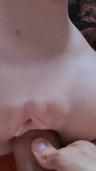 Sticking My Huge Dick in a Tiny Pussy (fuckdoll)