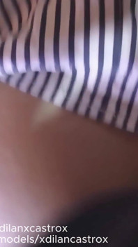 I Lift a Femboy's Skirt and Fuck His Huge Tight Ass Bareback Until I Cum