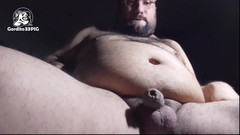Gordito33PIG: गर्म मोटा आदमी बिना रुके हस्तमैथुन करता है