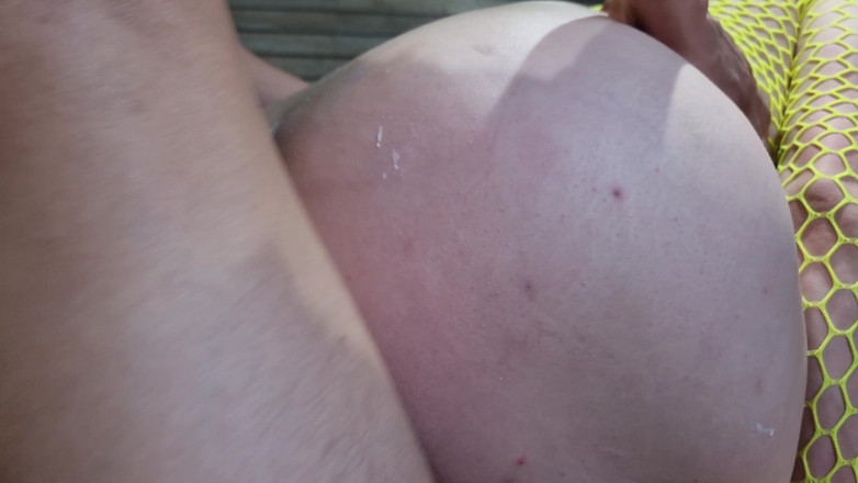 ep3kofficial: 乱雑なアナル浣腸ホイップクリームファックフェチB/Gお尻中出し